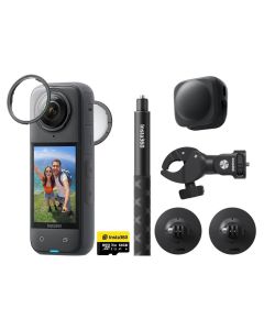 Insta360 X4 360 8K Action Camera - Motorbike Bundle