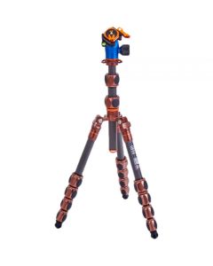 3 Legged Thing Leo Pro 2.0 Carbon Fibre Tripod With AirHed Pro Lever Kit - Bronze