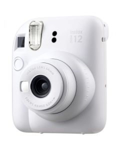 Fujifilm Instax Mini 12 Compact Instant Film Camera: Clay White