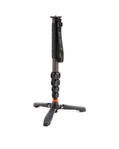 3 Legged Thing Alana Carbon Fiber Monopod Kit with Docz2 Stabiliser - Darkness