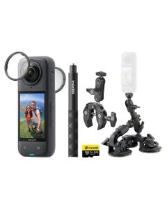 Insta360 X4 360 8K Action Camera - Car Bundle