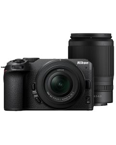 Nikon Z30 Digital Mirrorless Camera with 16-50mm and 50-250mm VR lenses