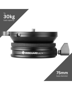 Vanguard LVL-75 Tripod Levelling Adaptor - 75mm Base