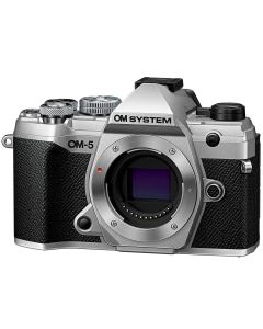 OM SYSTEM OM-5 Mirrorless Digital Camera Body - Silver