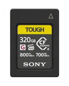 Sony 320GB CFexpress Type A TOUGH Memory Card (800MB/s Read | 700MB/s Write)