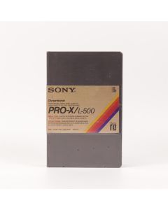 USED Sony Dynamicron PRO-X/L-500 Betamax Video Tape - New Old Stock