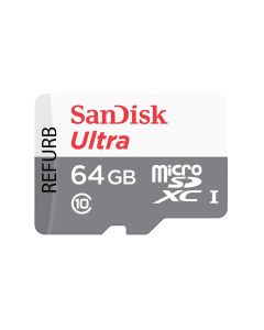 SanDisk Ultra microSDXC UHS-I Card - 64GB (Refurbished)