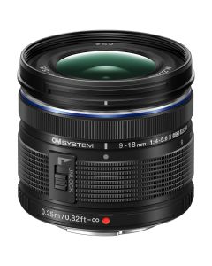 OM SYSTEM 9-18mm f4-5.6 II M.Zuiko Digital ED Lens