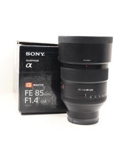 USED Sony FE 85mm F1.4 GM Full Frame E Mount Lens - SEL85F14GM