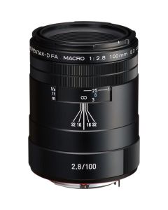 Pentax HD PENTAX-D FA 100mm f2.8 ED AW Macro Lens - Black