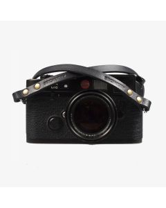Bronkey Berlin 101 Leather Camera Neck Strap - Black
