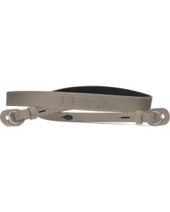 Leica Leather Carrying Strap - Taupe 18574