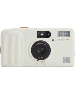 Kodak Snapic A1 35mm Film Camera (Ivory White)