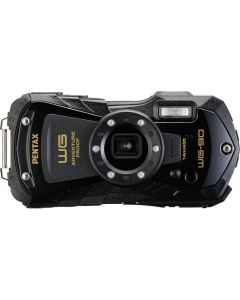 Pentax WG-90 Waterproof Digital Compact Camera - Black