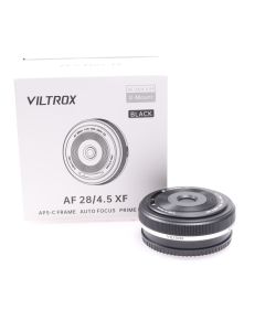 USED Viltrox AF 28mm f/4.5 Wide Angle Prime Lens For Fujifilm X