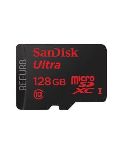 SanDisk Ultra 128GB microSDXC Card UHS-1 Class 10 (Refurbished)