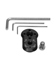 Kondor Blue Mini Lock Quick Release (Male Plate Only) - Black