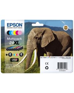 Epson 24XL Photo Printer High Capacity Inkjet Cartridge Multipack (6 Pack)