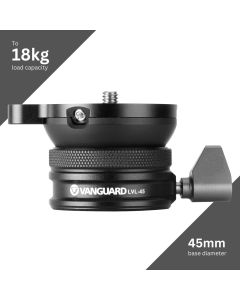 Vanguard LVL-45 Tripod Levelling Adaptor - 45mm Base