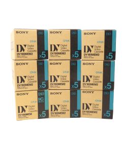 USED - Sony DV-180MEM2 180 Min Full Size DVC Standard Cassette With Memory Chip x43 N.O.S