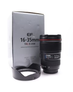 USED Canon EF 16-35mm f/4 L IS USM Wide Angle Zoom Lens 