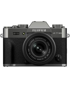 Fujifilm X-T30 III Digital Mirrorless Camera with XC 13-33mm Lens - Charcoal Silver