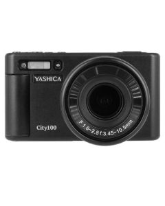 YASHICA City 100 Digital Compact Camera - Black