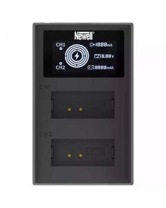 Newell Dual Channel Battery Charger For Canon LP-E12 Batteries