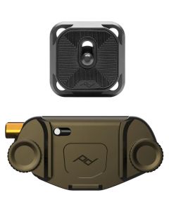 Peak Design Capture V3 Camera Clip With Standard Plate - Kelp