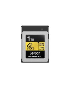 Lexar 1TB Pro GOLD CFexpress 4.0 Type B Memory Card 3600MB/s