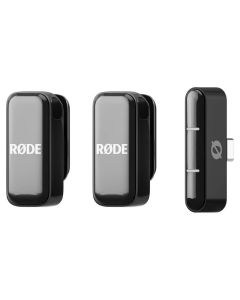 Rode Wireless Micro Ultra-compact Wireless Microphone System with USB-C - Black