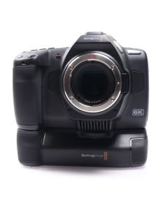 USED Blackmagic Design Pocket Cinema Camera 6K Pro With Battery Grip & Cage
