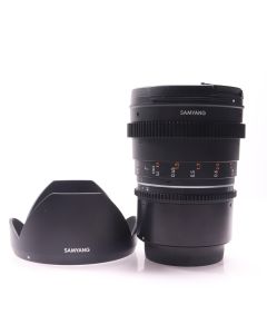 USED Samyang 50mm T1.5 VDSLR MK2 Lens For Canon RF