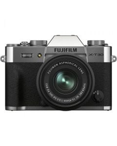Fujifilm X-T30 II Digital Mirrorless Camera with XC 15-45mm Lens - Silver