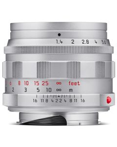 Leica Summilux-M 50mm f1.4 Lens Silver Chrome - 11714