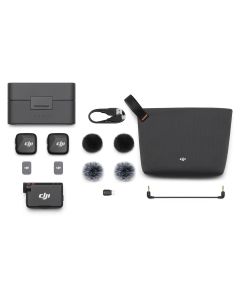 DJI Mic Mini Wireless Microphone - Dual Transmitter Set with Charging Case