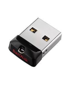 Sandisk Cruzer Fit USB 2.0 Flash Drive - 64GB (Refurbished)