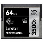Lexar 64GB 3500x Pro CFast Compact Flash Card