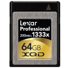 Lexar Professional 64GB 1333x 200MB/s XQD Memory Card