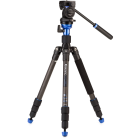 Benro HFTA18CS2H Series 1 Hybrid Photo / Video 4-Section Carbon Fibre Tripod Kit