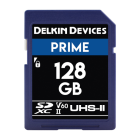 Delkin Devices Prime 128GB SD UHS-II V60 Memory Card