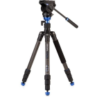 Benro HFTA28CS4H Series 2 Hybrid Photo / Video 4-Section Carbon Fibre Tripod Kit