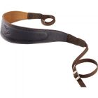 Eddycam 33mm Premium Elk Skin Leather Camera Strap - Blue / Natural - 0349