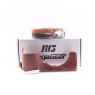 USED MegaGear MG1955 Ever Ready Genuine Leather Camera Half Case compatible with Sony Alpha 7C - Brown