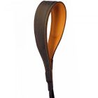 Eddycam 33mm Fashion 2 Elk Skin Leather Camera Strap - Black / Natural - 8319