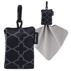 Spudz 6x6 Classic Lens Cloth In Pouch - Black Geometric