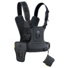 Cotton Carrier CCS G3 Camera Harness System For 2 Cameras - Charcoal Grey (147GREY)